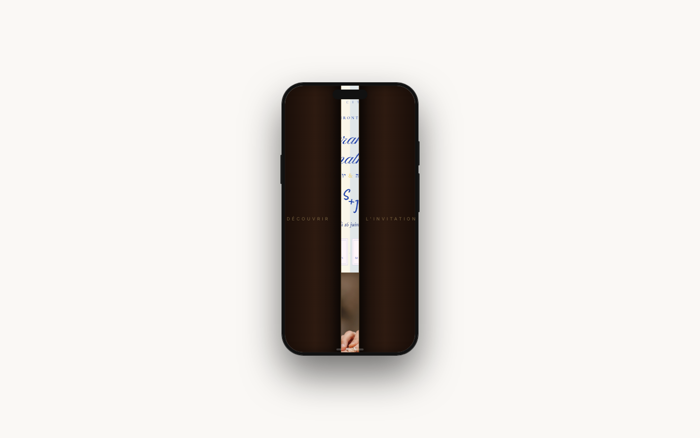 What a slow phone displays during the show